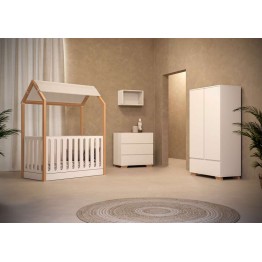 Casababy La Maison βρεφικό κρεβάτι μετατρεπόμενο τύπου Μοντεσσόρι